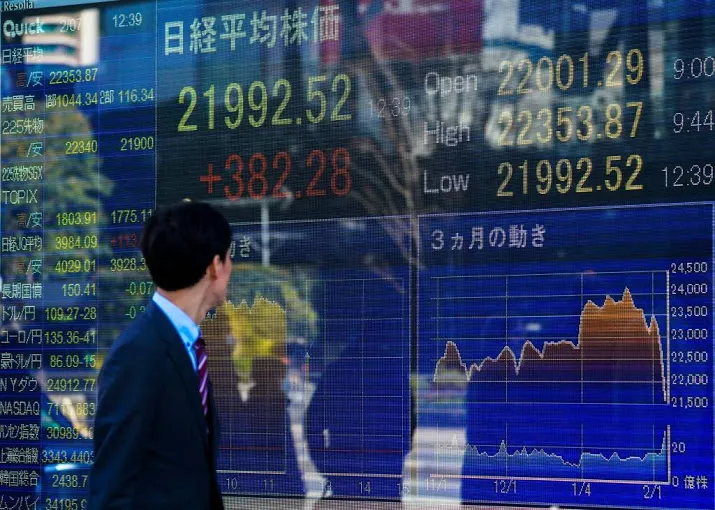 nipte winst voor japanse beurs