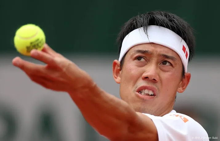 nishikori na lange vijfsetter in vierde ronde