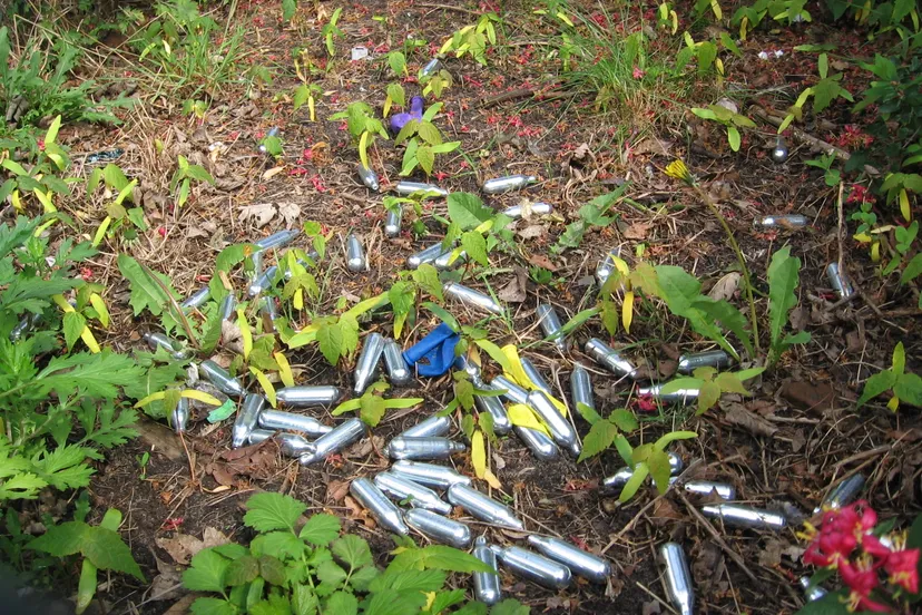 nitrous oxide whippits used recreationally as a drug by dutch youngsters near a school utrecht 2017 1