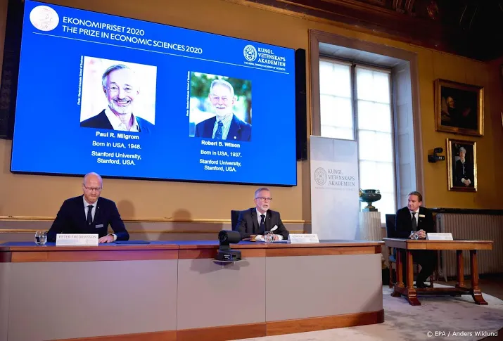 nobelprijs voor economie naar onderzoek rond veilingtheorie