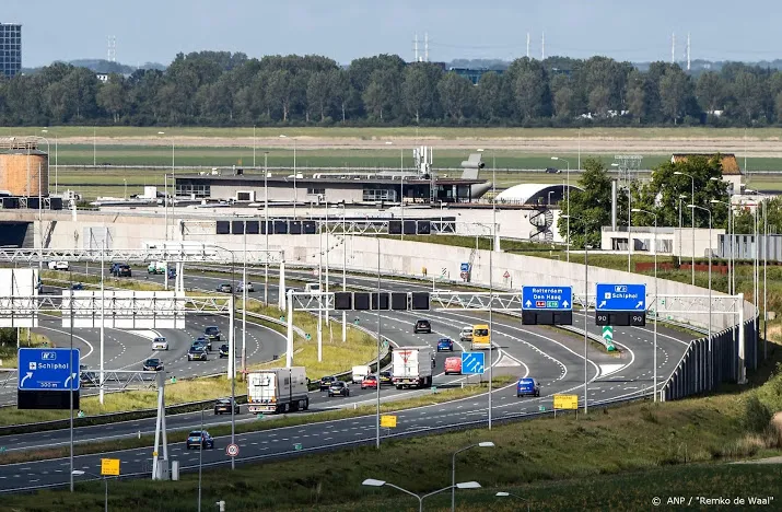 nog geen grote drukte op de weg