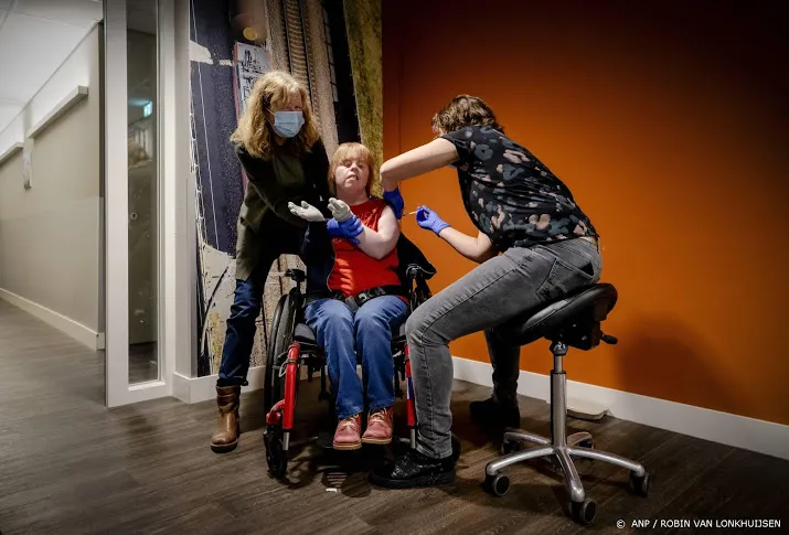 nog geen kwart van mensen met beperking is gevaccineerd