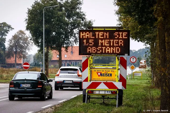 nog weinig duitsers in grenssteden