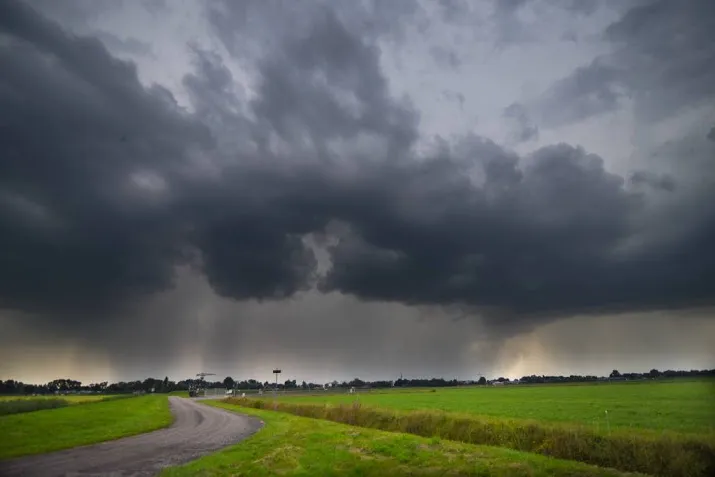 noorden van het land kampt met wateroverlast