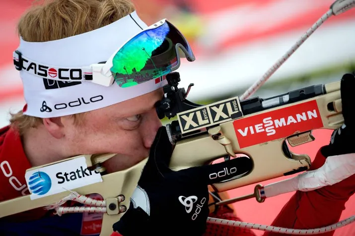 noorse biatleet bo pakt goud op 20 kilometer