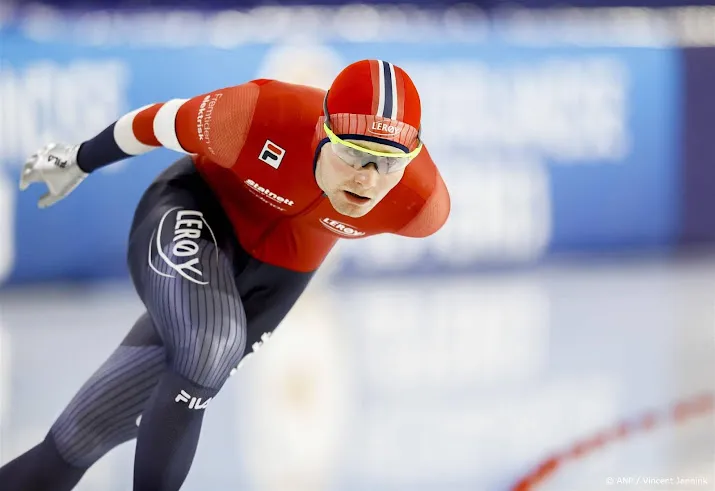 noorse schaatskampioen lunde pedersen 31 beeindigt loopbaan