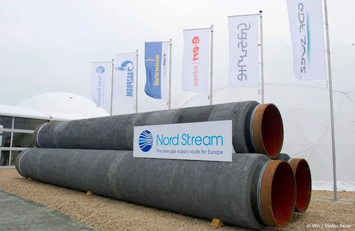 nord stream tijdschema voor herstel nog niet mogelijk