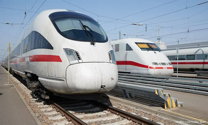 ns ice treinen naar duitsland gaan vervallen door duitse staking