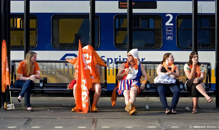 ns meer treinreizigers naar duitsland rond wedstrijden oranje