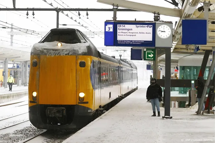 ns rijdt maandag weer reguliere dienstregeling