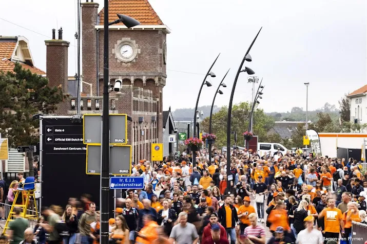 ns stroom formule 1 fans goed op gang gekomen richting zandvoort