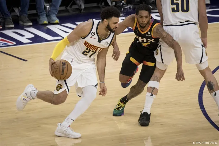 nuggets en sixers op een zege van volgende ronde play offs nba