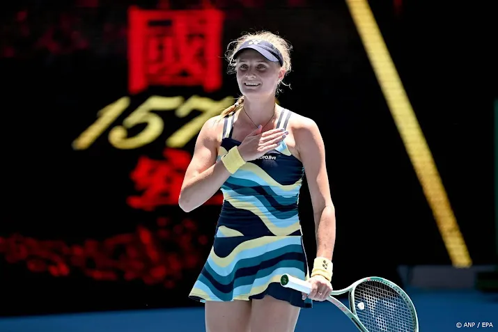 oekraiense qualifier jastremska in halve finales australian open