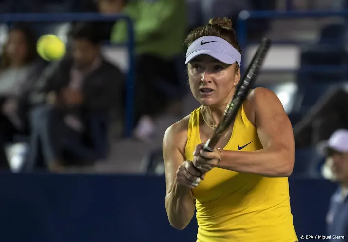 oekraiense tennisster svitolina is op en neemt pauze