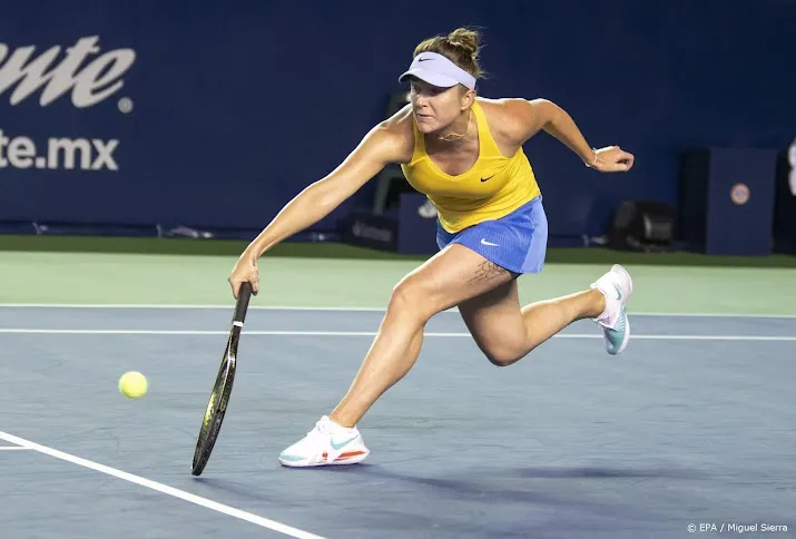 oekraiense tennisster svitolina klaar in emotioneel toernooi