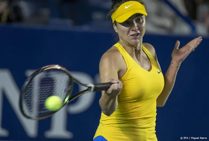 oekraiense tennisster svitolina wil geen russen in parijs