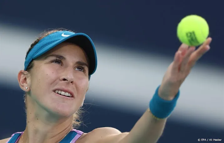 olympisch kampioene bencic naar tennistoernooi rosmalen