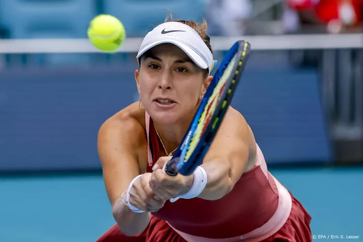 olympisch kampioene bencic naar tennistoernooi rosmalen