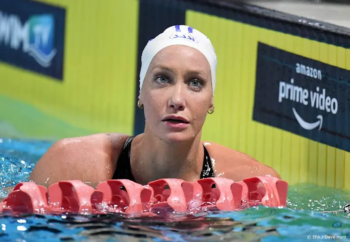 olympisch zwemkampioene wilson met coronabesmetting in ziekenhuis