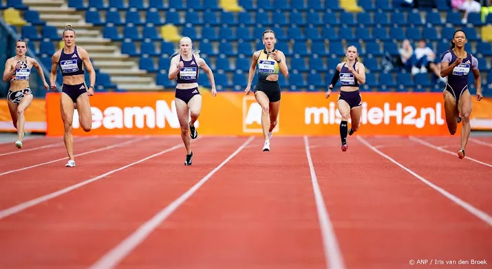 olympische atletiekploeg in parijs met 47 atleten groter dan ooit