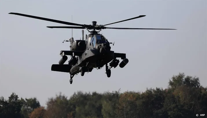 om vervolgt man voor vermeend schieten op apache helikopter