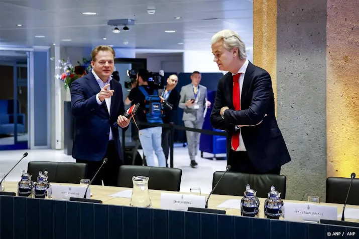omtzigt en wilders lucht geklaard na gesprek bij plasterk