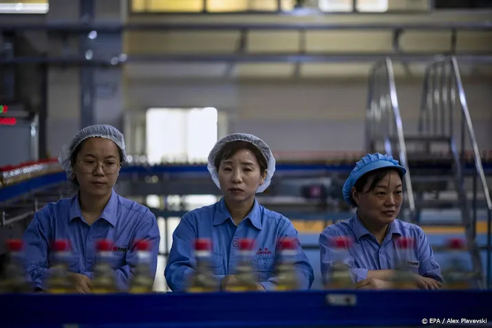 omvangrijke industrie china groeit minder sterk