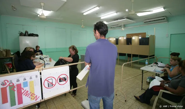 ondanks coronaregels en hitte hoge opkomst verkiezingen aruba