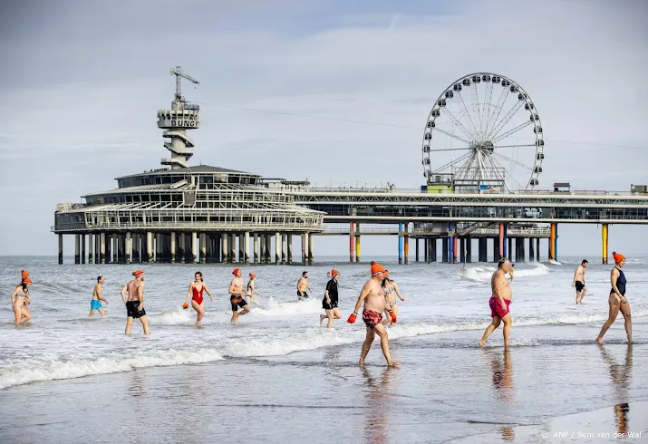 ondanks verbod toch veel mensen die nieuwjaarsduik wagen