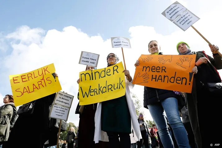 onderwijsbonden zetten acties door