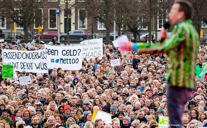 onderwijsstaking 6 november zo goed als zeker