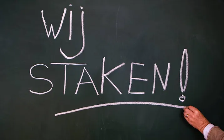 onderwijsstakingen gaan door
