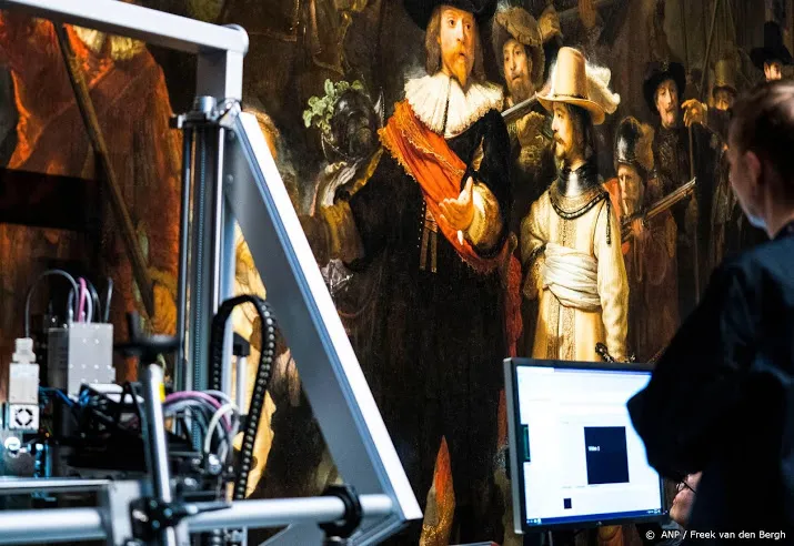onderzoek naar de nachtwacht gaat laatste fase in met 3d scan