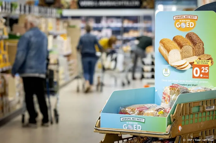 onderzoek voedselverspilling supermarkten wat afgenomen