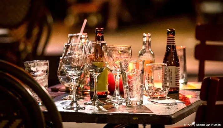 ongekende omzetdaling voor de horeca