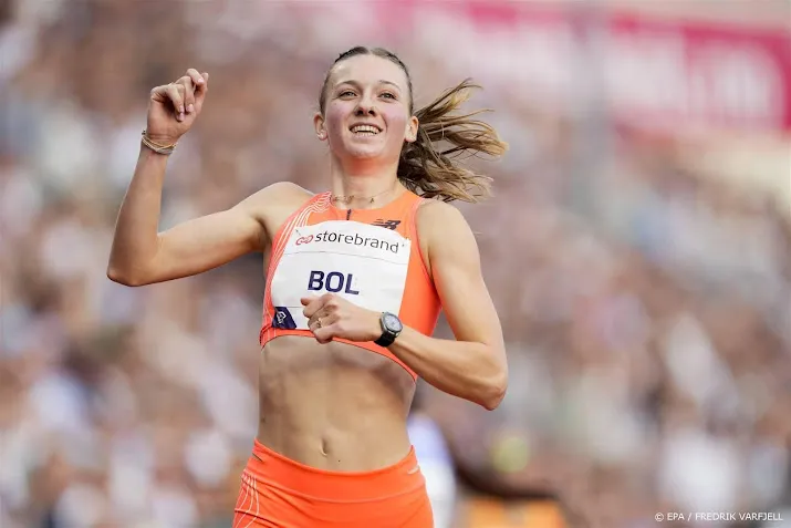 ongeslagen bol werkt met andere techniek naar piek op wk atletiek
