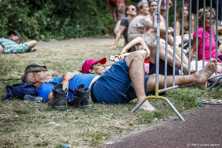 ongeveer duizend lopers niet gestart op tweede dag vierdaagse