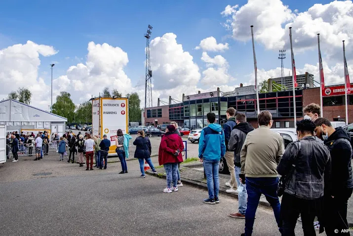 ongeveer evenveel afspraken testen voor toegang als vorig weekend