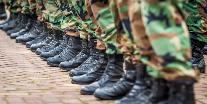 onrust onder commandos om schietbaan