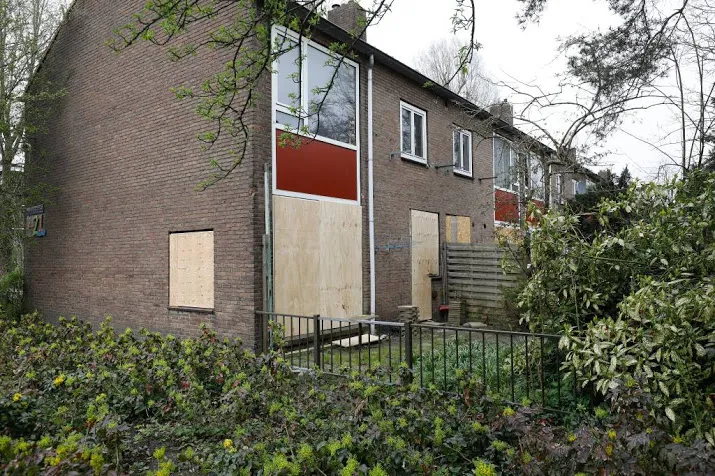 onrust rond huis bij gekraakte woningen
