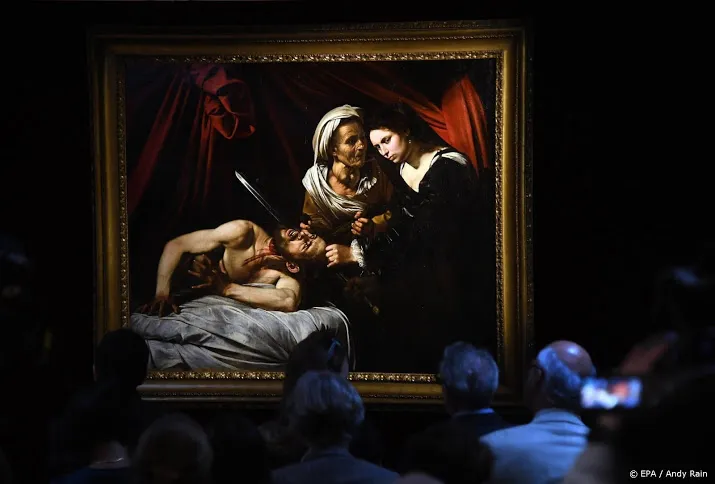 onthoofding geveild als caravaggio