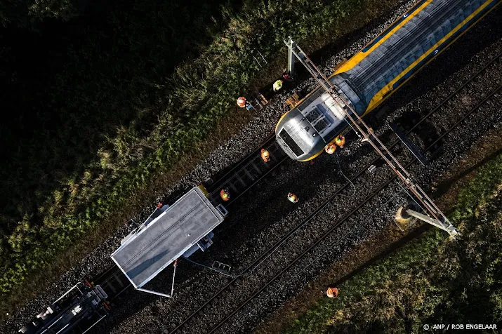 ontsporing intercity in limburg kwam door aanrijding