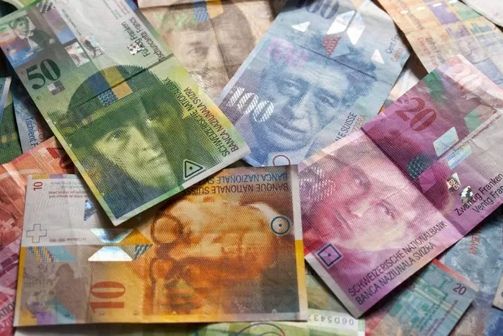 onverwachtse krimp economie zwitserland