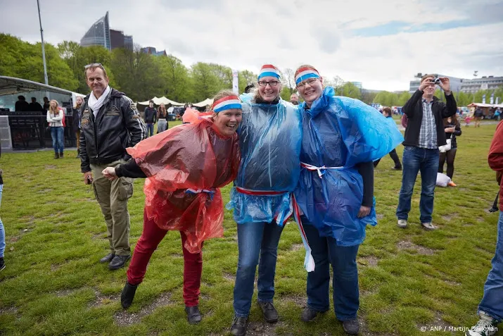 ook bevrijdingsdag wordt koud