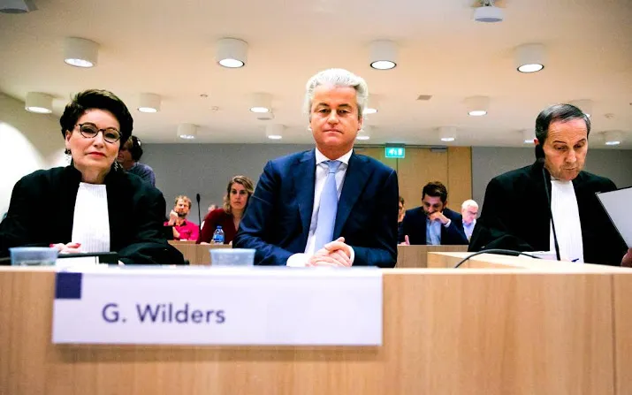 ook biza bemoeide zich met zaak wilders