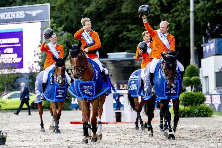 ook dressuurruiters winnen in rotterdam nations cup