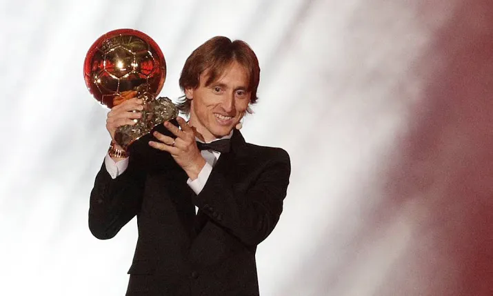 ook gouden bal voor prijzenpakker modric