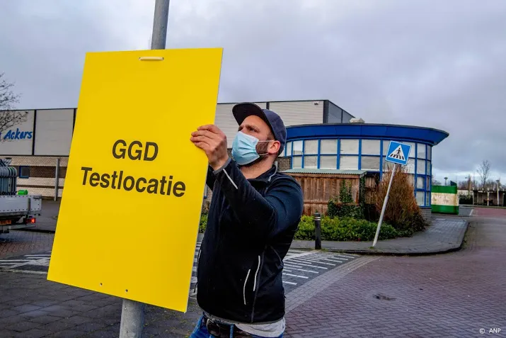 ook grootschalige coronatests in dronten en bunschoten