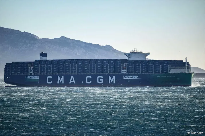 ook grote franse rederij cma cgm vaart niet meer door rode zee