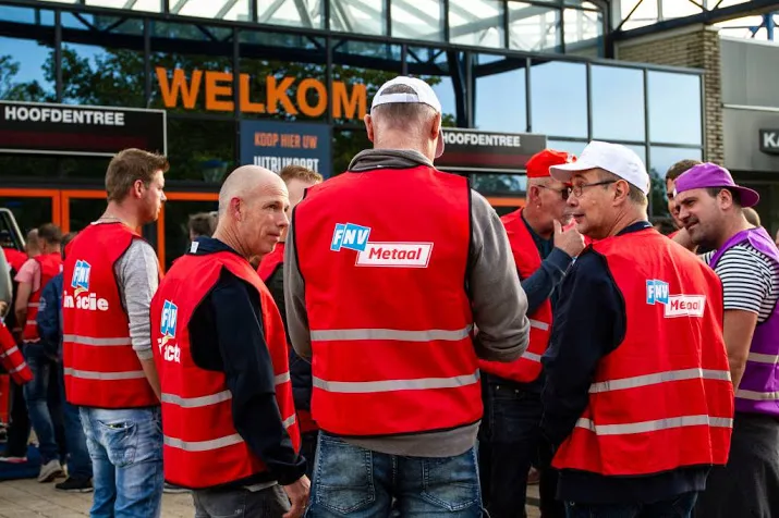 ook in het noorden weer actie voor metaal cao